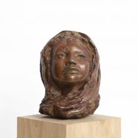 Wati - bronze  1/8 par Nicole Besnainou (8x12x12 cm)